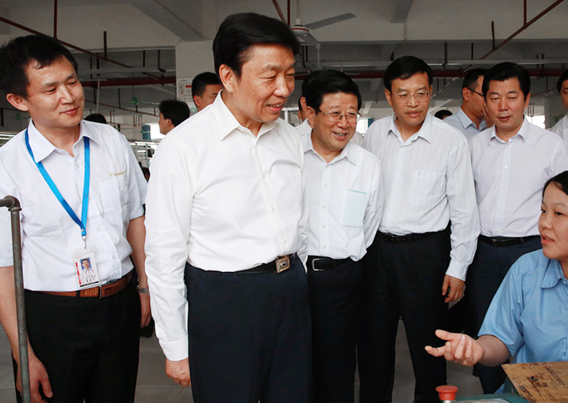 李源潮在九五至尊VI调研纪实